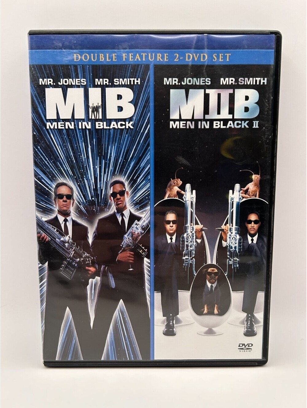 Men in Black DVD Double Feature Will Smith 2000s Sci-Fi & Barry Sonnenfeld